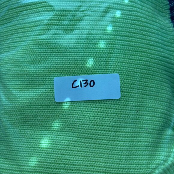 Loft Sweater LOT Pullover Henley Off Shoulder Navy Blue Yellow Size XL C130 - Picture 14 of 14